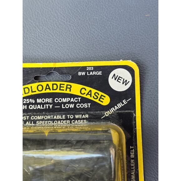 HKS Speedloader Hard Pouch / Case for Large 29-M, 25-5, 27-A Basket Weave - Picture 4 of 5